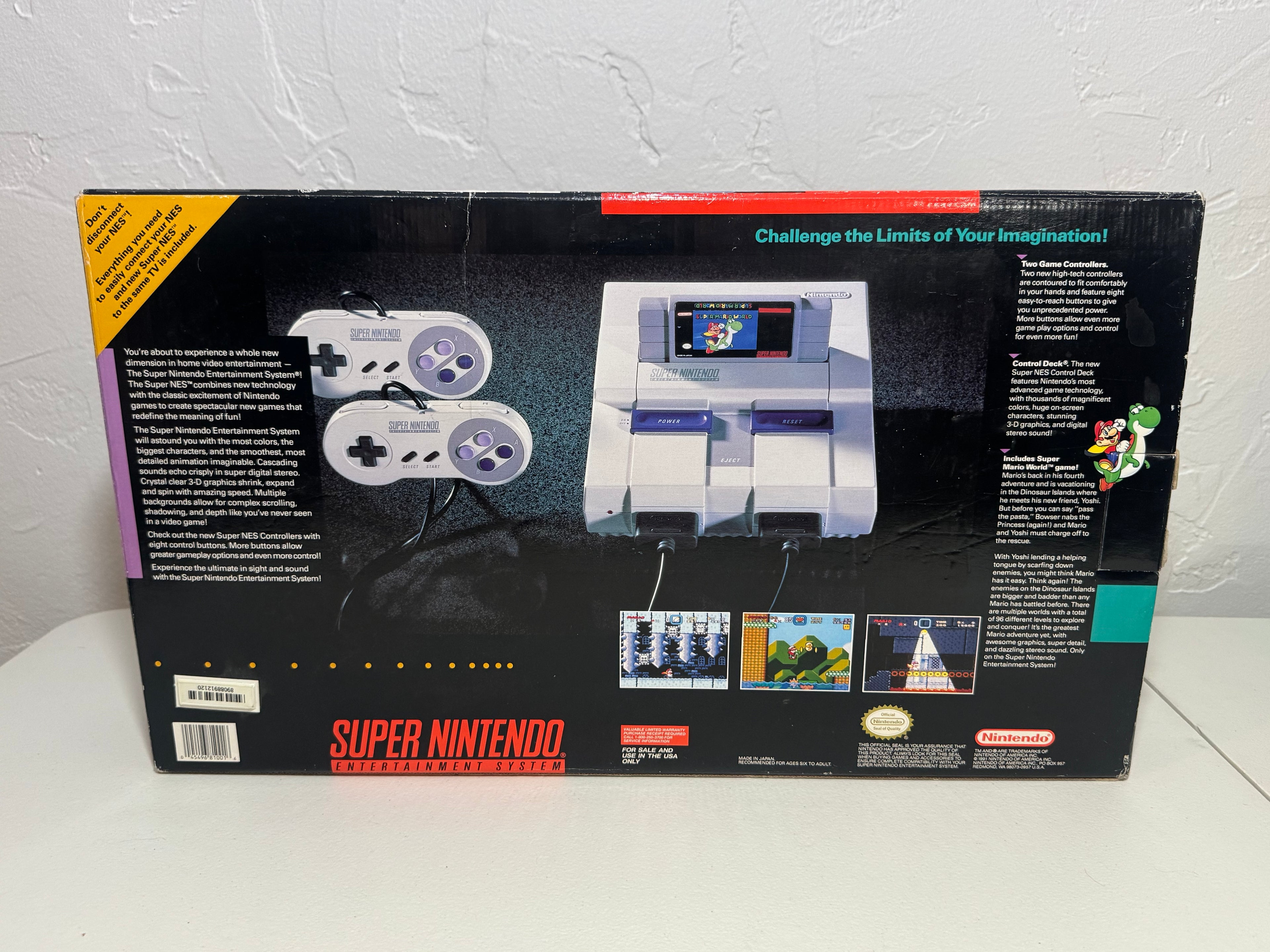 SNES Console Bundle in Box