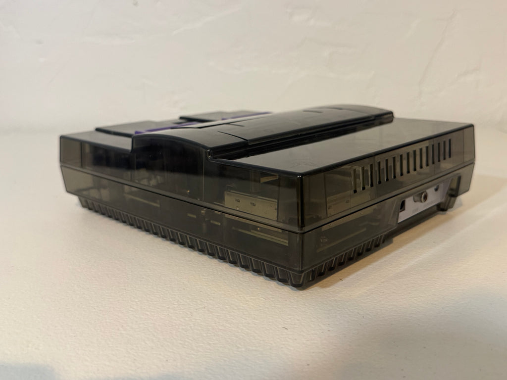 SNES Console Bundle - Smoke Gray Re-Shell