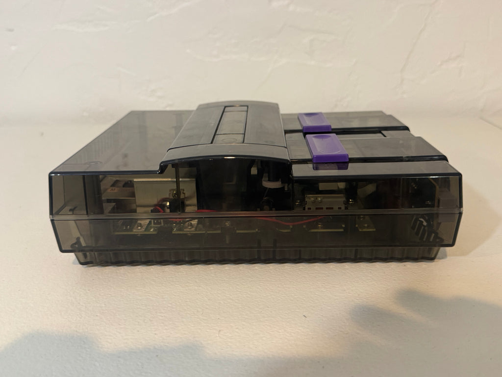SNES Console Bundle - Smoke Gray Re-Shell