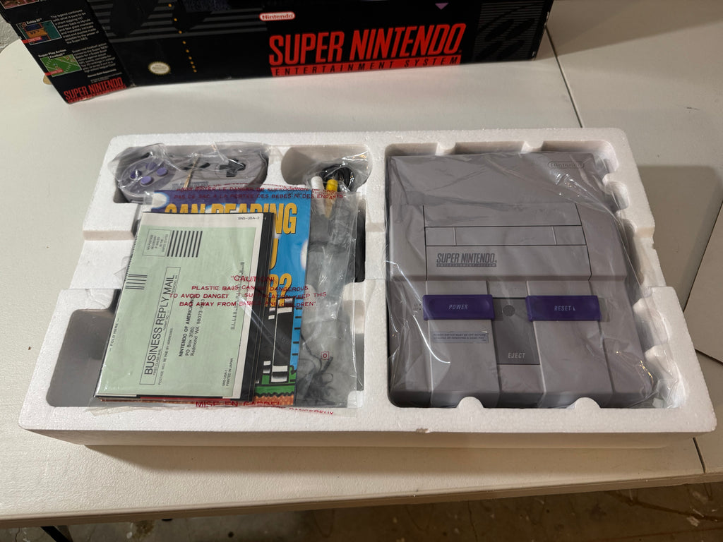 SNES Console Bundle in Box