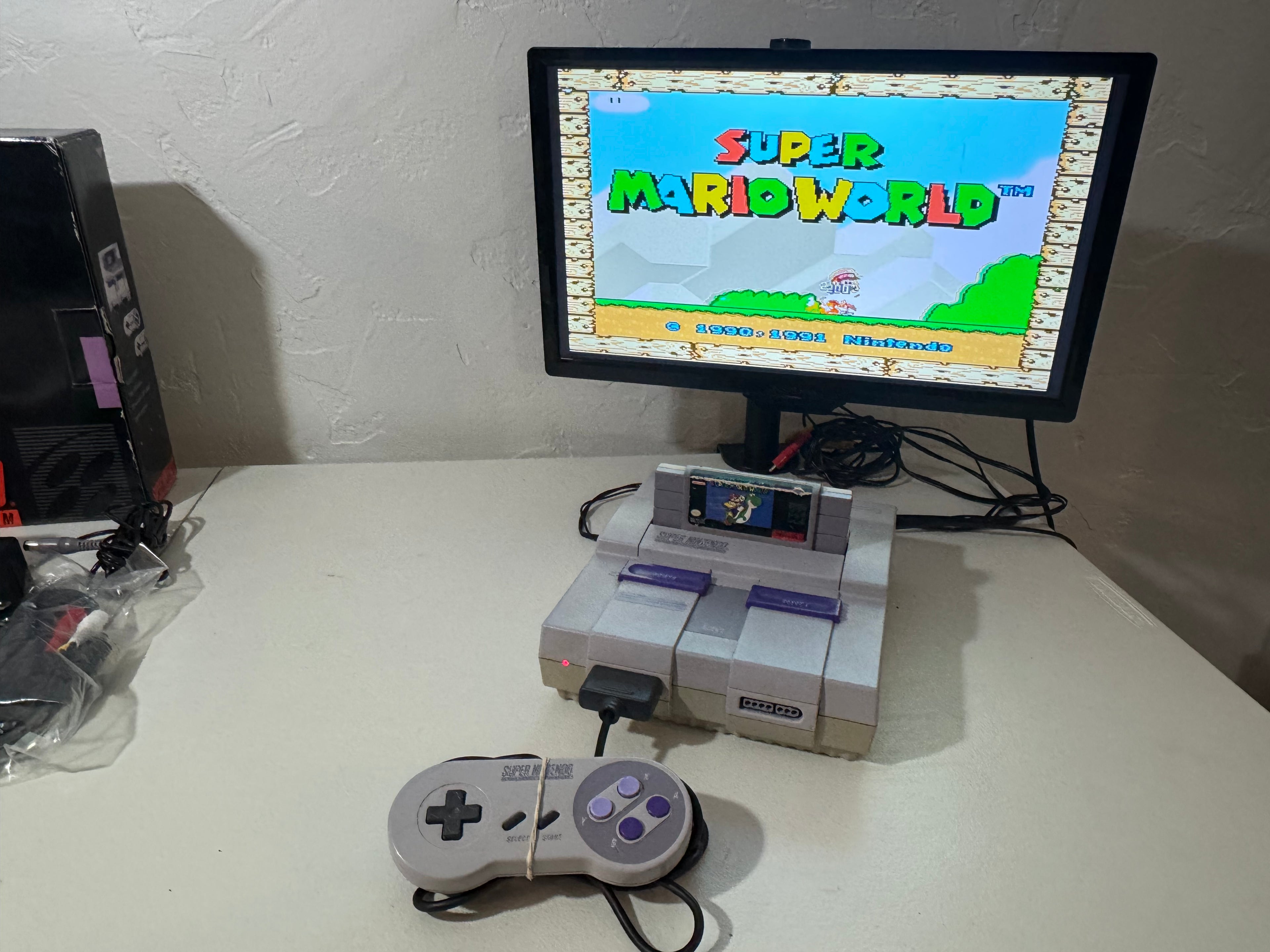 SNES Console Bundle in Box