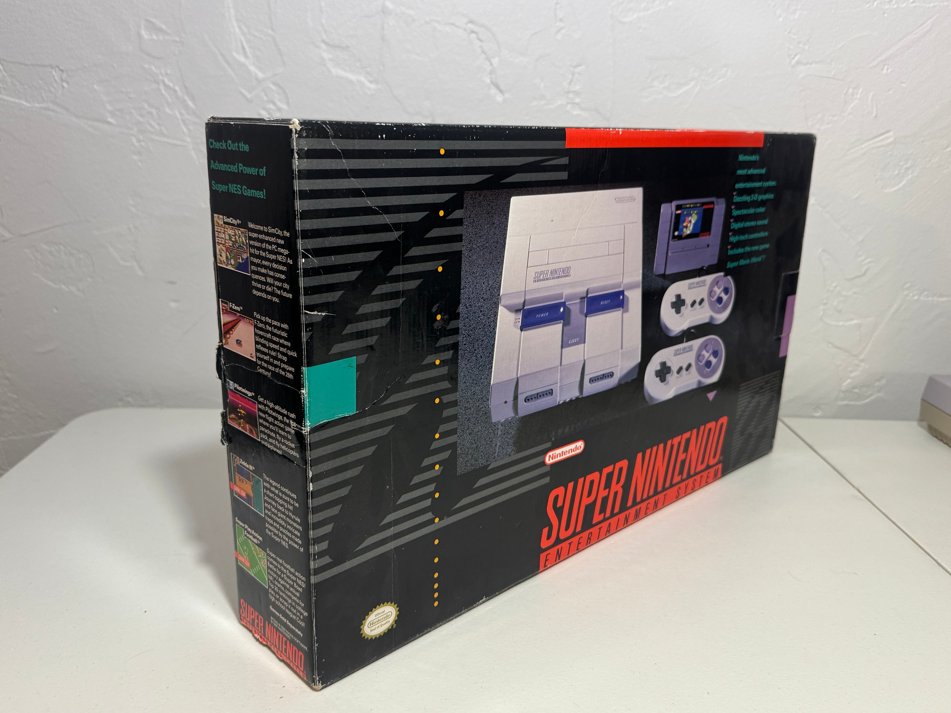 SNES Console Bundle in Box