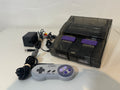 SNES Console Bundle - Smoke Gray Re-Shell